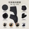 Comfortable home plush slippers for men and women, anti-slip and warm indoor shoes, thick-soled casual shoes for winter Specification image